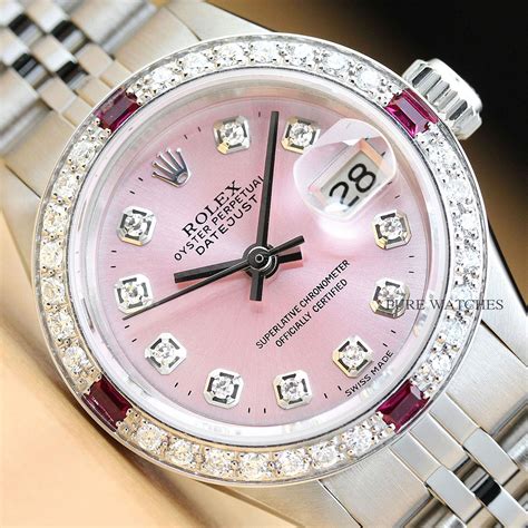 rolex uhren damen silber rosa|Rolex Roségold Uhren .